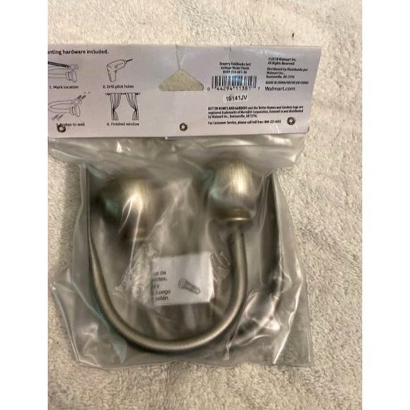 Better Homes & Gardens Drapery Holdback (Set of 2) - Picture 3 of 5